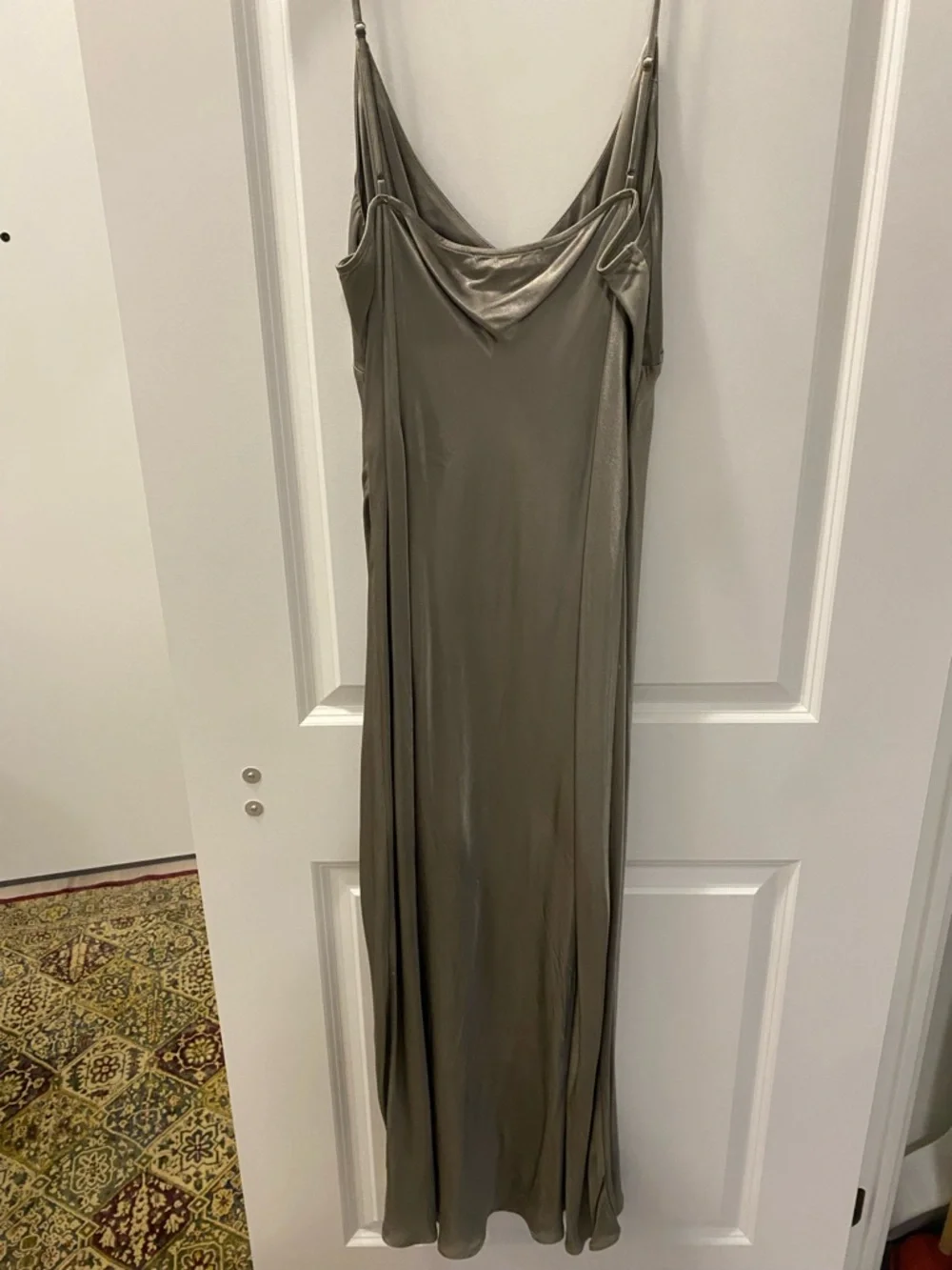 Dynamite Shimmery Slip Dress - Picture 6 of 6
